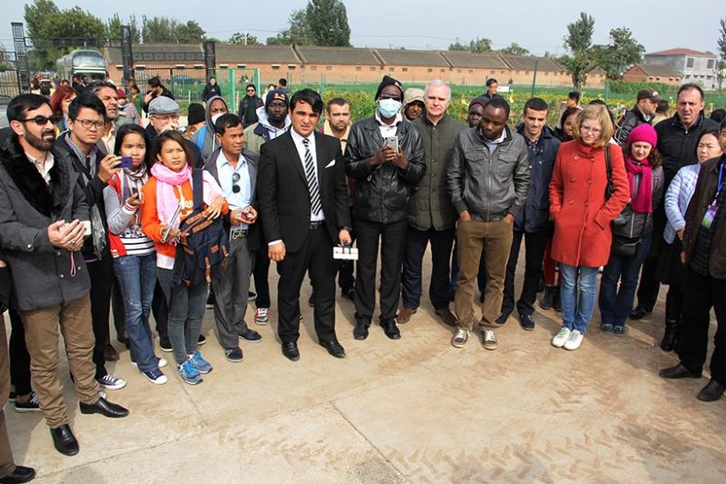 72名外國專家為何同時考察一個菊花基地？